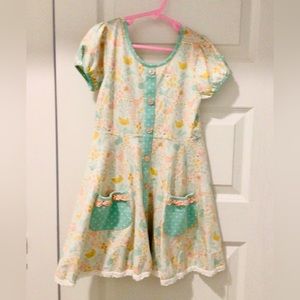 Serendipity little girls dress size 5/6